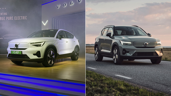 Volvo C40 Vs XC40 Recharge Front
