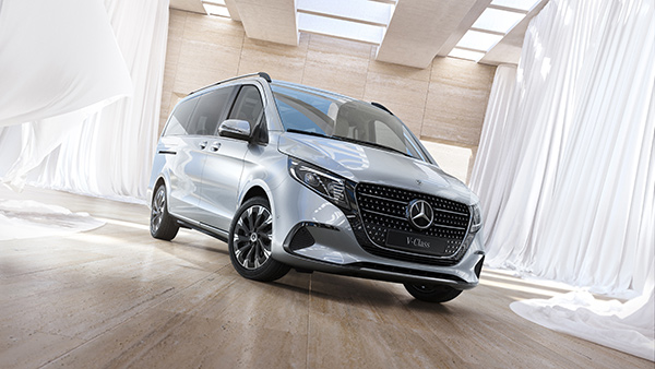 2024 mercedes v-class front profile