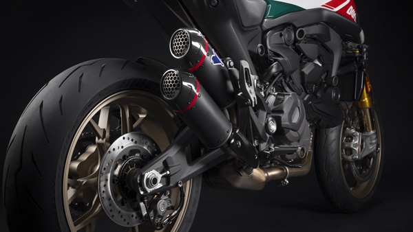 Ducati Monster 30° Anniversario exhaust