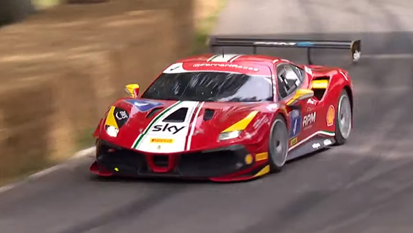 Goodwood Festival of Speed Ferrari 488 Challenge