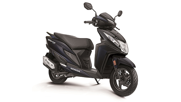 honda dio 125 launch siren blue