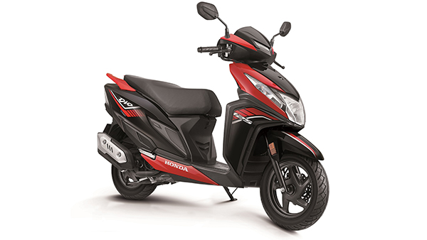 Honda Dio 125 red