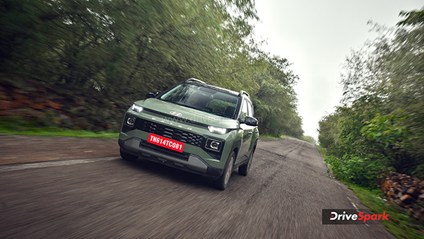 hyundai exter running shot