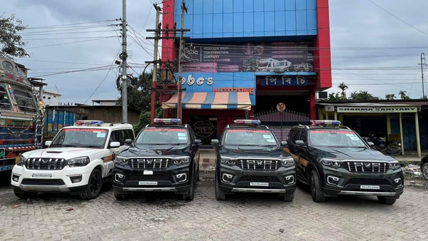 Mahindra Scorpio N Ambulance Front