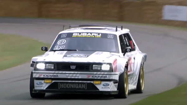 Goodwood Festival of Speed Subaru GL Family Huckster