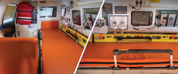 Toyota Innova Crysta Ambulance Interior