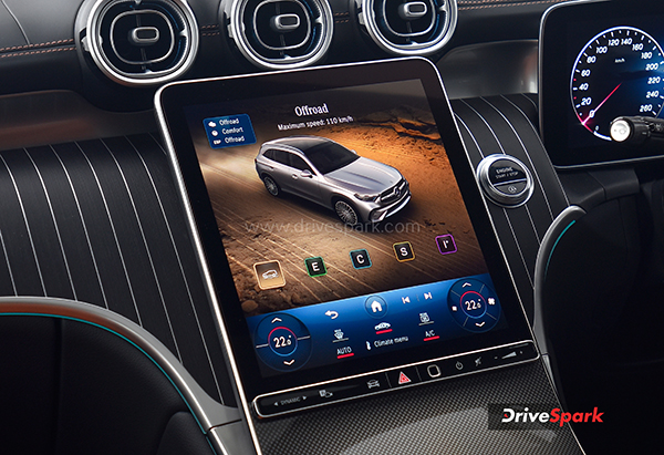 2023 Mercedes-Benz GLC review dashboard and infotainment