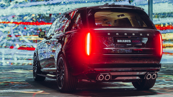 Brabus 600 For Range Rover rear profile