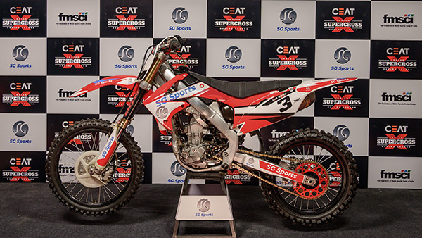 CEAT Indian Supercross League Bike