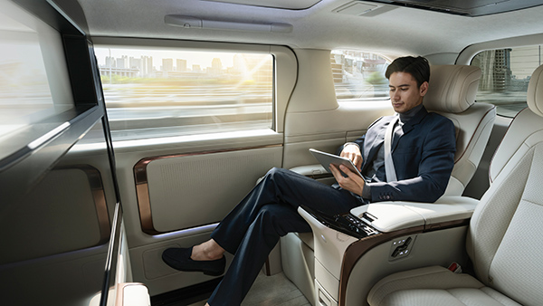 Lexus LM Person Sitting