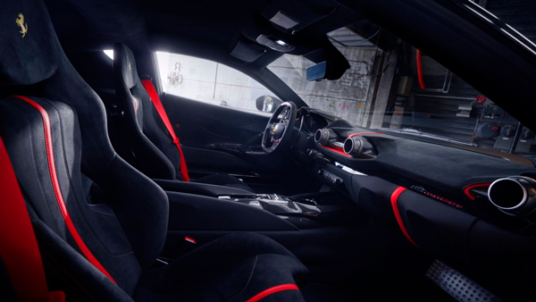 Novitec Ferrari 812 Competizione interior