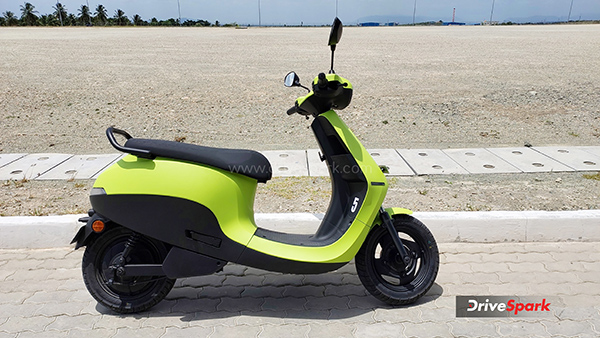 ola s1 air review side design