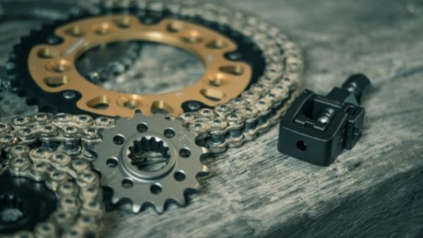 Removing Old Motorcycle Chain