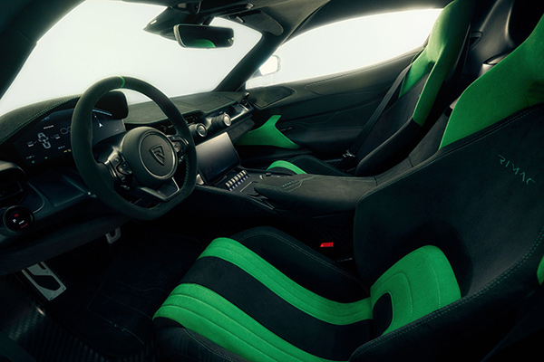Rimac Nevera Time Attack Interior