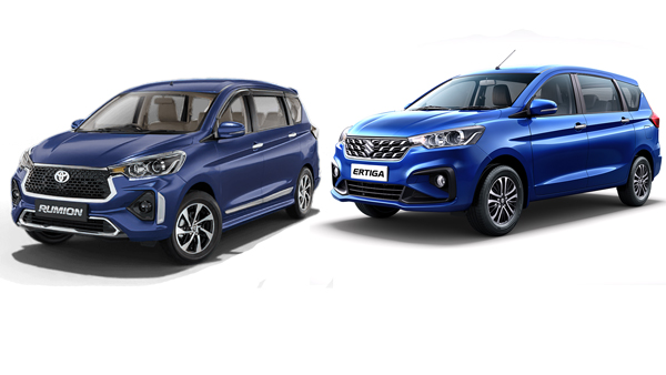 Toyota Rumion & Maruti Suzuki Ertiga