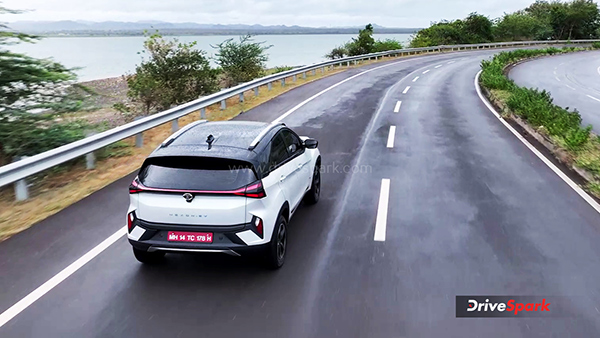 2023 tata nexon ev review rear tracking