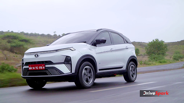 2023 tata nexon ev review tracking shot