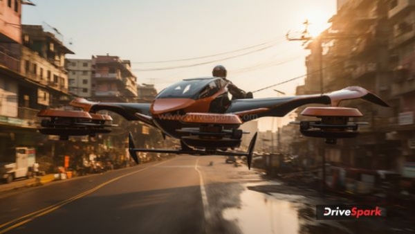 An infographic showing the challenges and opportunities of electric flying cars An infographic showing the challenges and opportunities of electric flying cars