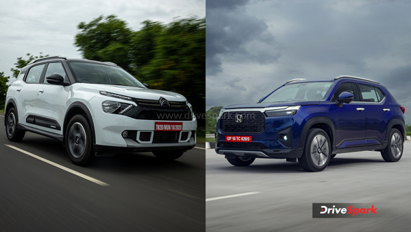 Honda Elevate Vs Citroen C3 Aircross 