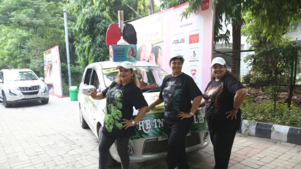 Participants at JK Tyre Womens Drive