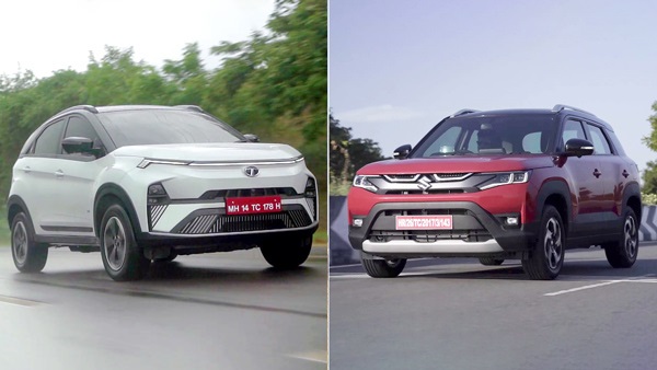 Tata Nexon Facelift Vs Maruti Suzuki Brezza