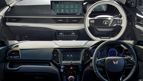 Tata Nexon EV Facelift Vs Mahindra XUV400 Interior
