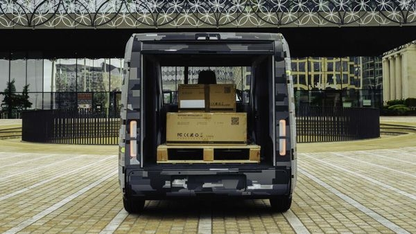 Helixx Electric Delivery Vehicle Storage