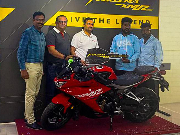 Hero Karizma XMR Delivery