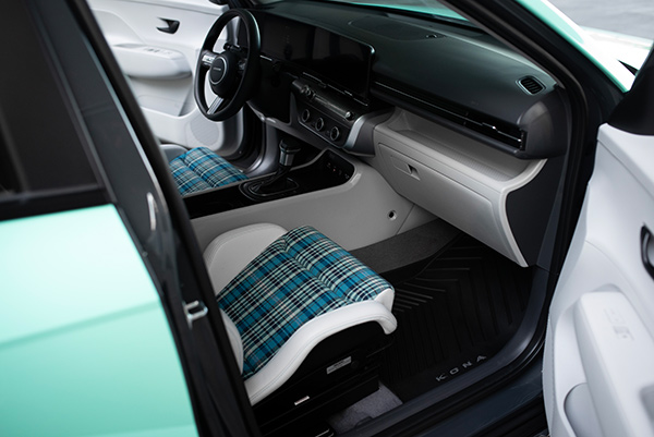 Hyundai Kona Jayde Concept interior