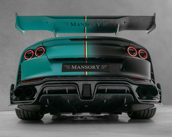 Mansory Stallone Tempesta Nera Verde rear view