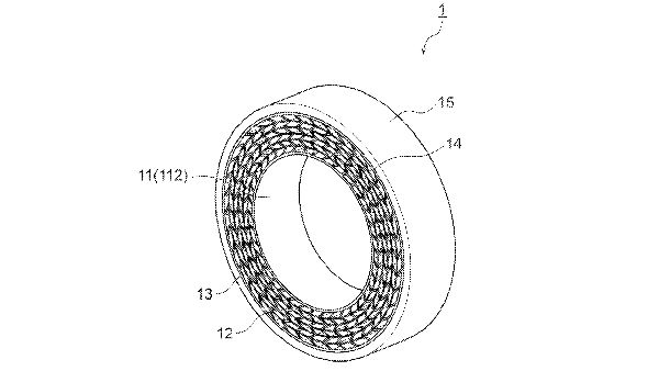 Nissan Airless Tire Drawing