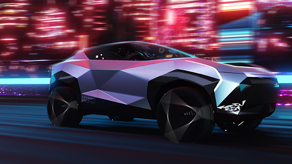 Nissan Hyper Punk Concept running shot