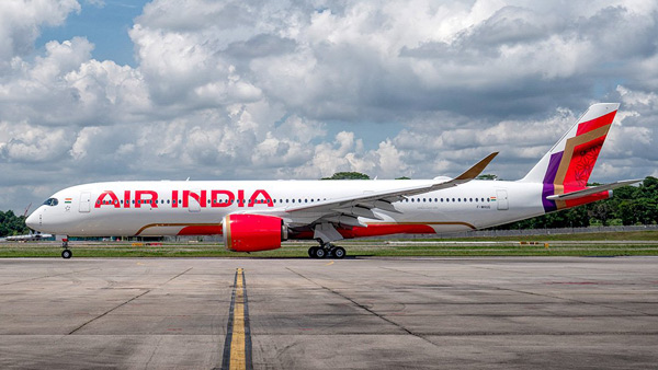 Air Indias First Airbus A350