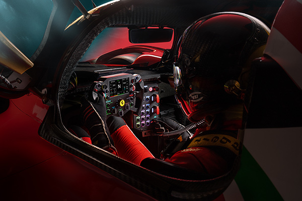 Ferrari 499P Modificata interior
