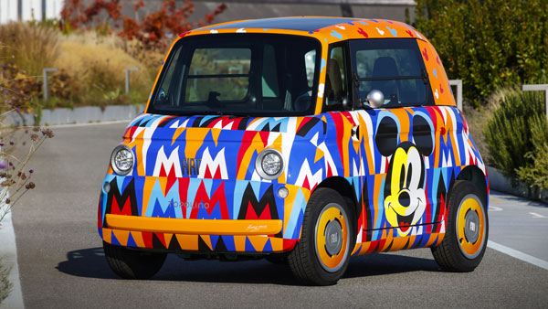 fiat topolino disney centenary