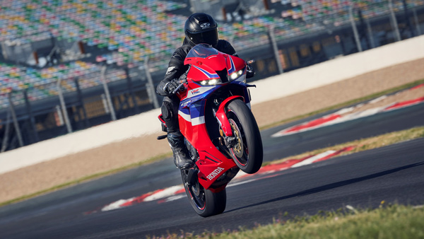Honda CBR600RR Wheelie
