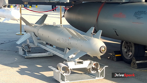 iaf tejas dubai air show 2023 munitions