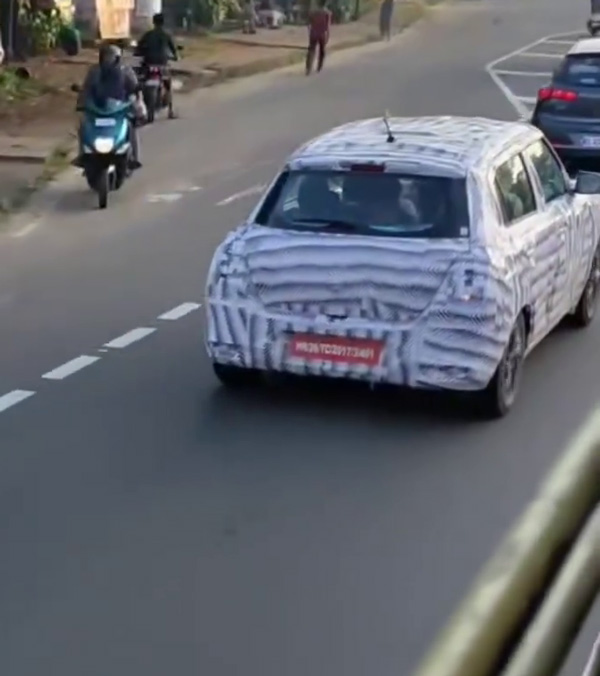 2024 maruti suzuki swift spy pic