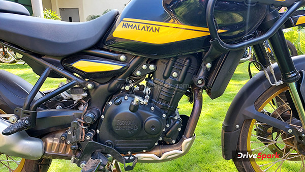 New Royal Enfield Himalayan 450 Engine