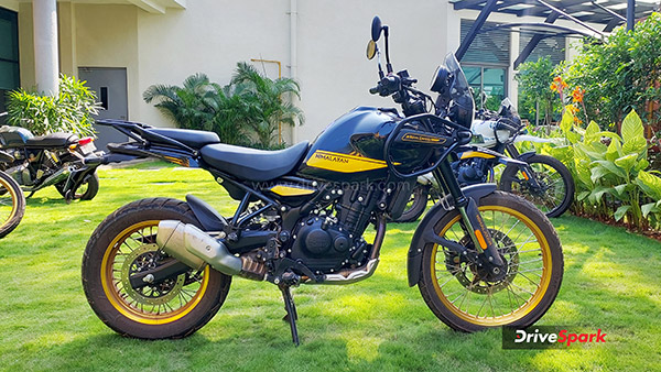 New Royal Enfield Himalayan 450 Other Side