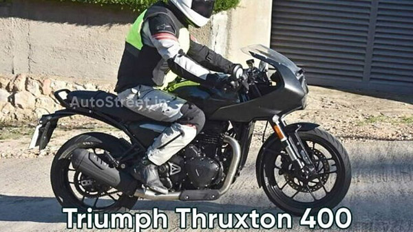 Spy Pics: Triumph Thruxton 400