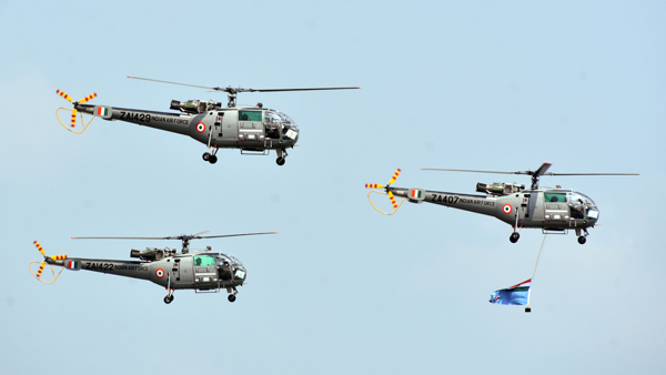 Chetak Helicopters: Flood Relief Heroes Chetak Helicopters: Flood Relief Heroes