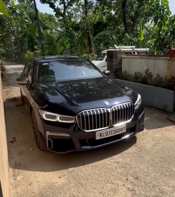 Prithvirajs Lavish Ride: BMW 7-Series