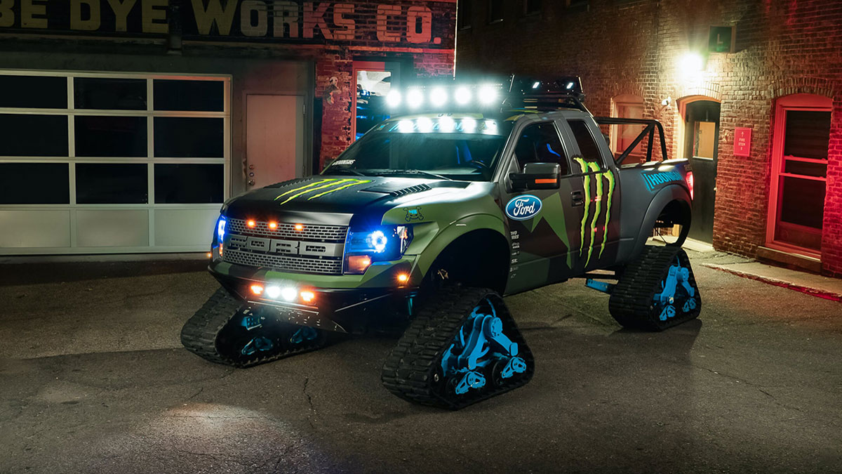 Ken Block's Ford F-150 RaptorTRAX Is Up For Sale - DriveSpark
