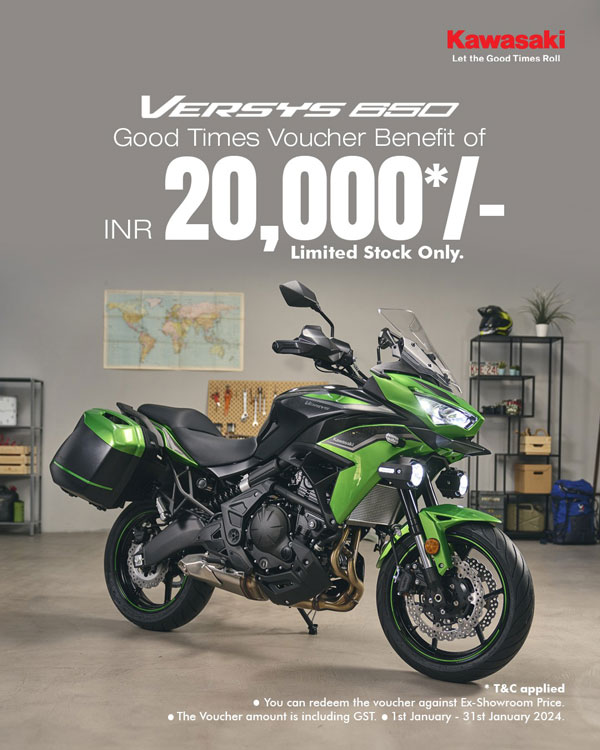 Kawasaki Indias New Year Motorcycle Offers
