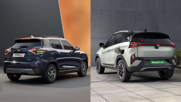Tata Nexon EV Vs Mahindra XUV400 Pro Rear
