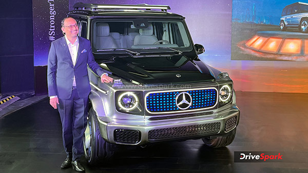 Mercedes Concept EQG Showcased