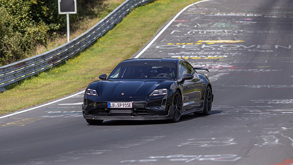 Porsche Taycan nurburgring lap record