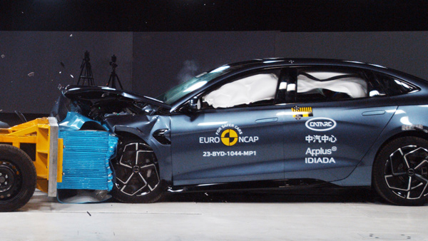 BYD Seal EV Crash