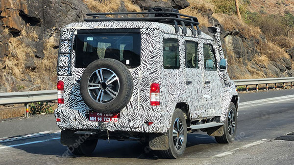 Force Gurkha 5-Door Rear
